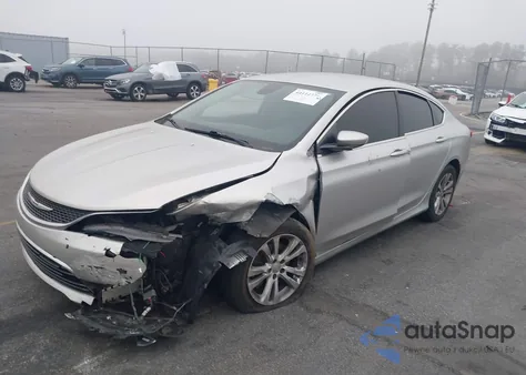 2015 Chrysler 200 Limited z USA, uszkodzony, nr VIN 1C3CCCAB9FN741723